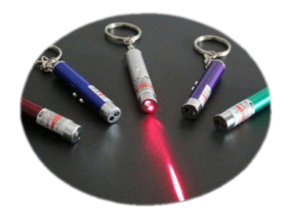 Laser zabawka brelok gadżet 2w1