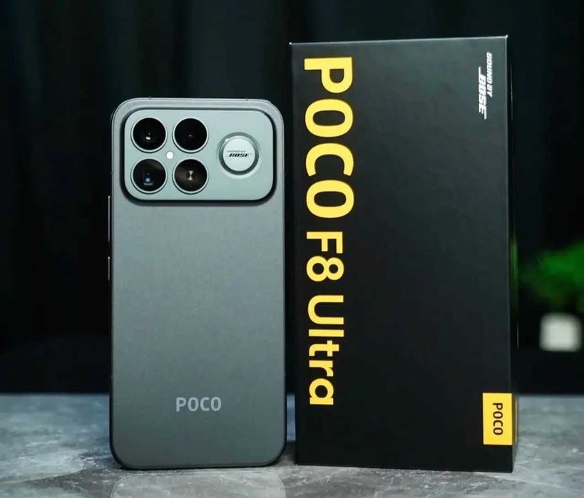 POCO F8 Ultra | 16/512GB | Black | Global EU | Nowy, zafoliowany | Full Set z ładowarką