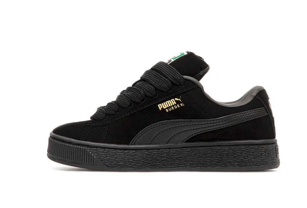 Найкраща Якість! Puma Suede XL Black•Кросівки Пума Замш (чорні)
