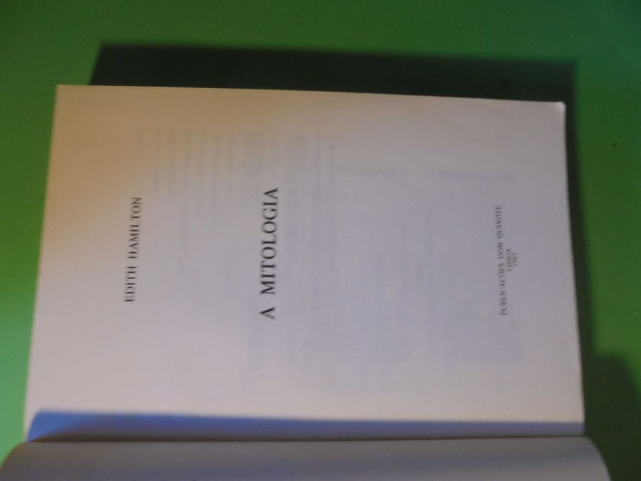 Hamilton (Edith);A Mitologia