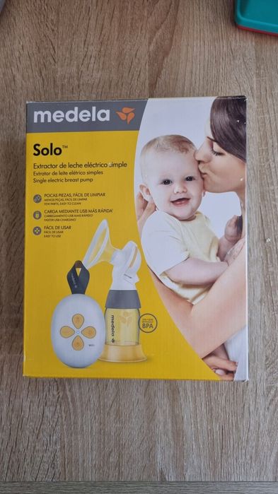 Medela Extrator de Leite Elétrico Simples Solo /  Pack Copas de Recolha Hands Free