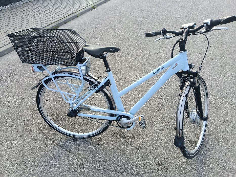 Rower elektryczny Cresta*Jak nowy*okazja