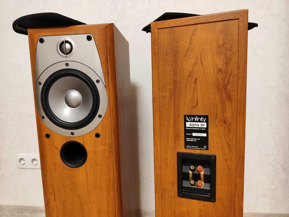 Колонки Infinity alpha 30 HiFi  Акустическая система Рабочие