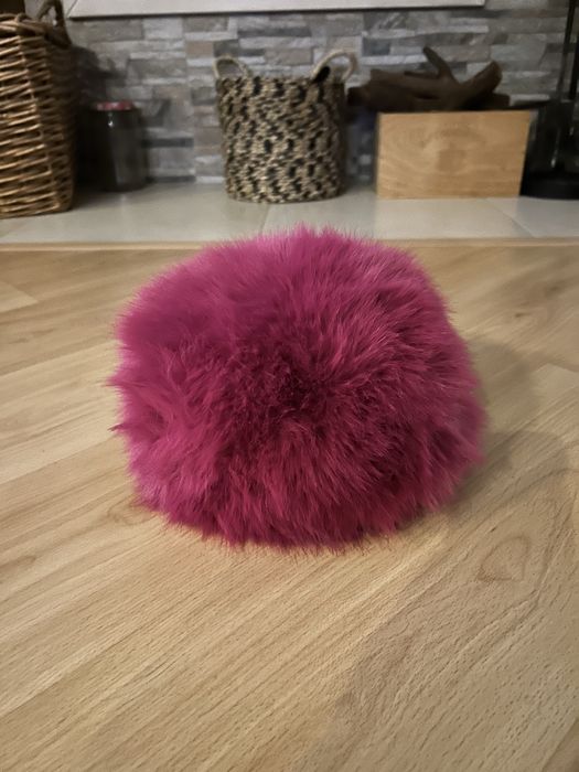 Gorro de pêlo, fucsia