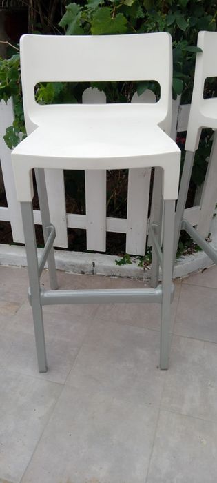 Conjunto cadeiras altas exterior ou interior