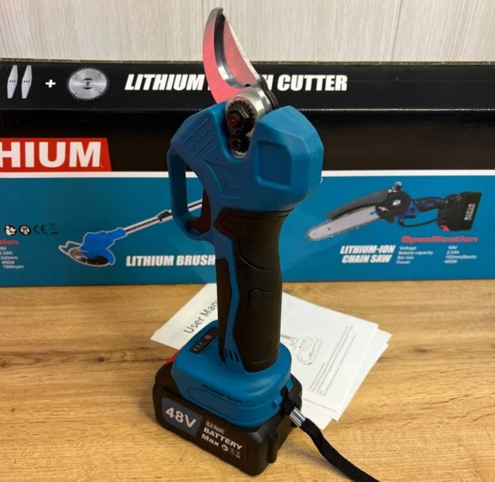 Садові інструменти 3в1 пилка та секатор 48V тример для трави