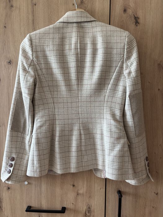 Żakiet z wełną beżowy Next r. 34/XS