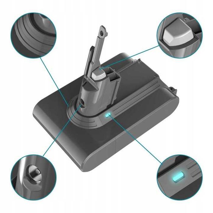 NOWA Uniwersalna bateria akumulator do Dyson V7 SV11 HH11 6000mAh