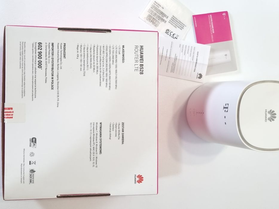 Router  modem Huawey B528  LTE. JAK NOWY !