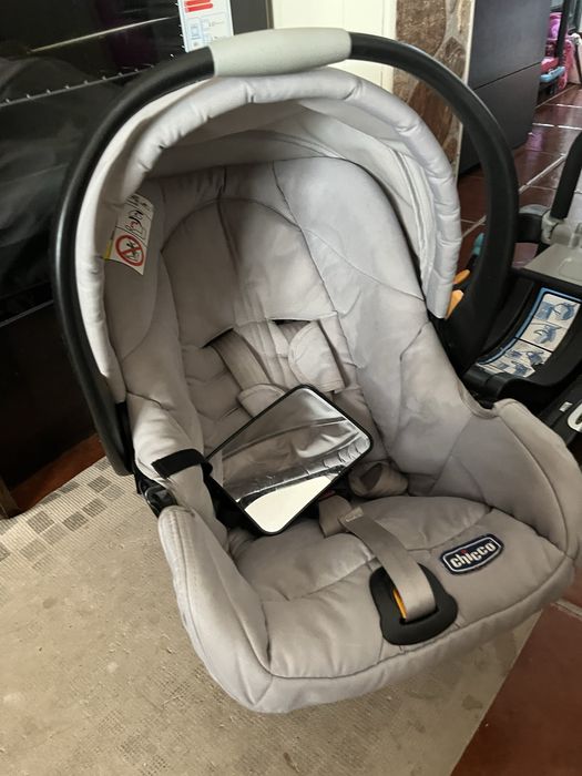 Vendo carrinho da chicco + ovo oferta do espelho do carro