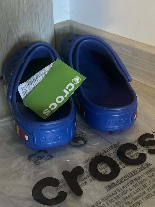 Niebieskie Crocs Zygzak McQueen 40