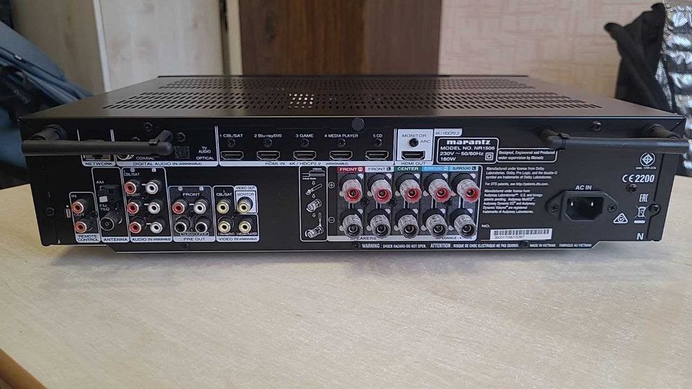 AV-ресівер Marantz NR1506,NR1605, Стереопосилювач SR5023