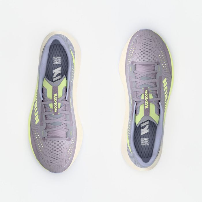 Sapatilhas de Corrida de Estrada Mulher Kipride Violeta/Amarelo
