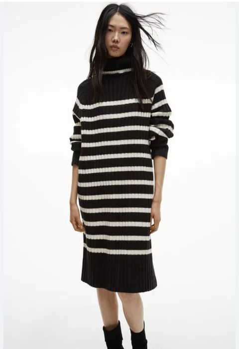 Платье теплое вязаное H&M разм.S-М