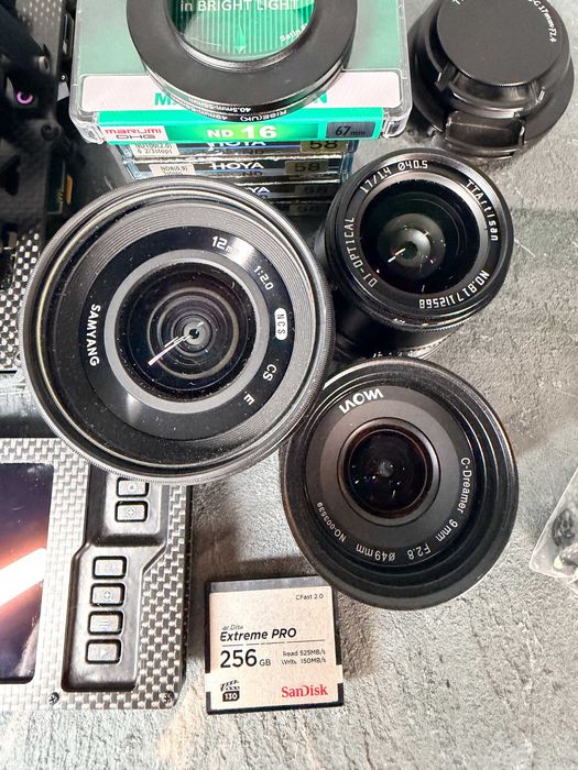 Kamera BMPCC 6K Dron FPV cinelifter + blackmagic 6k + obiektywy Komplet do pracy! BMPCC 6K