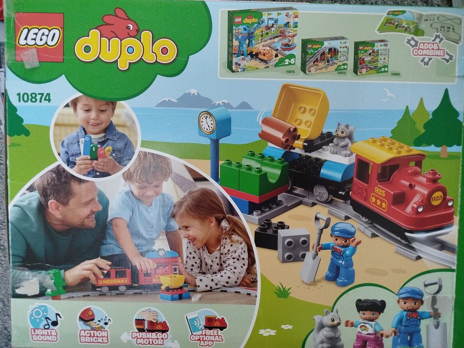 LEGO Duplo pociąg parowy 10874