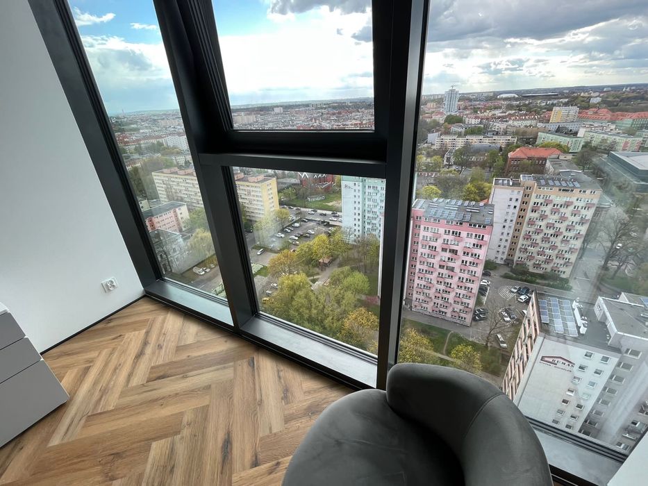 Apartament 19 Pietro 2 pokoje. Widok na panoramę miasta