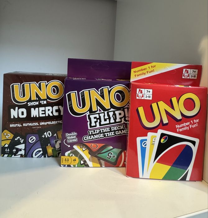 Uno Zestaw kart Flip No Mercy