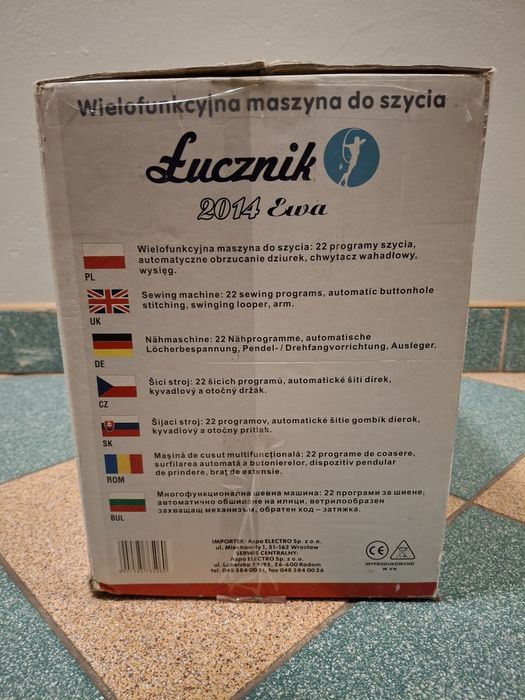 Wielofunkcyjna maszyna do szycia (Łucznik, 2014 Ewa))