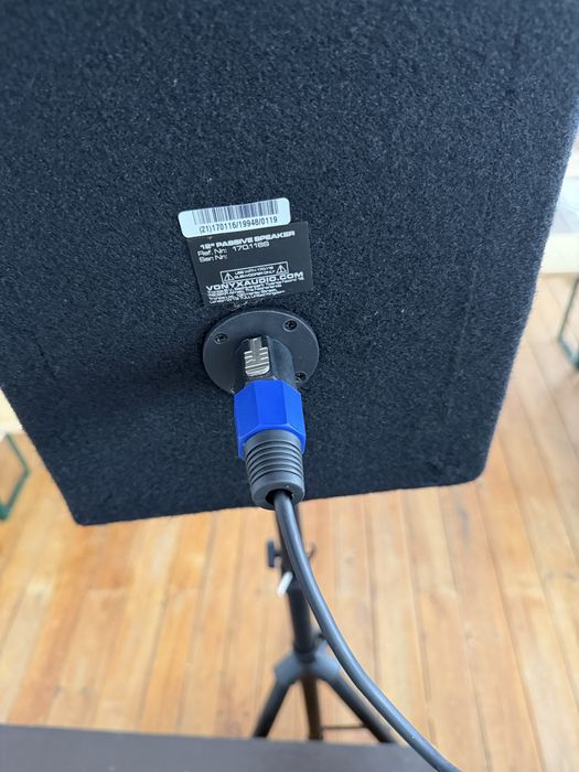Sistema Som Amplificado BLUETOOTH/USB/SD 1200W (VX1218BT 2.1) - VONYX