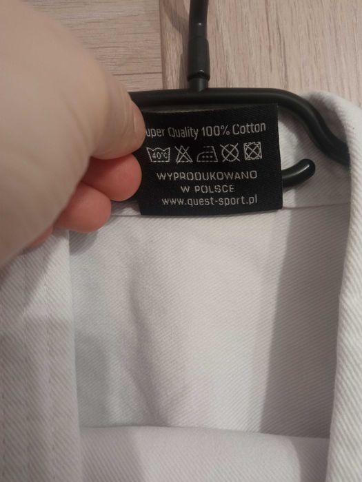 Oryginalne kimono karate rozmiar 120 100% bawełna + biały PAS