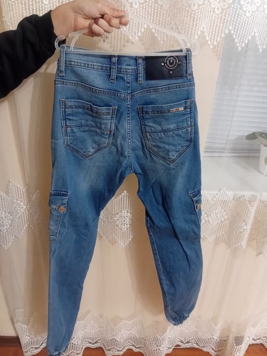 Штани джогери джинсові