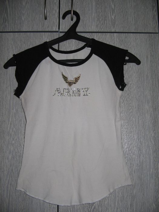 Футболка  черно-белая Аrmy пр-ва США