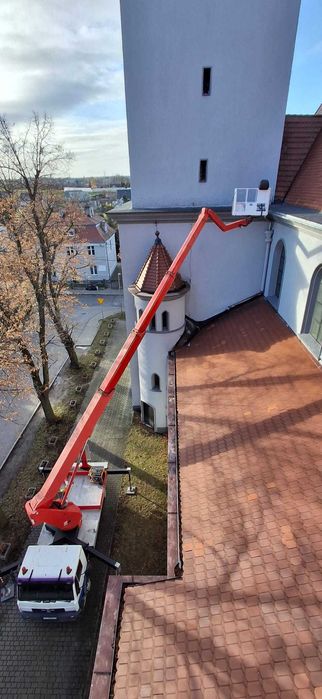 zwyżka z operatorem 25m/27m  HDS + Wywrotka - Cały Śląsk