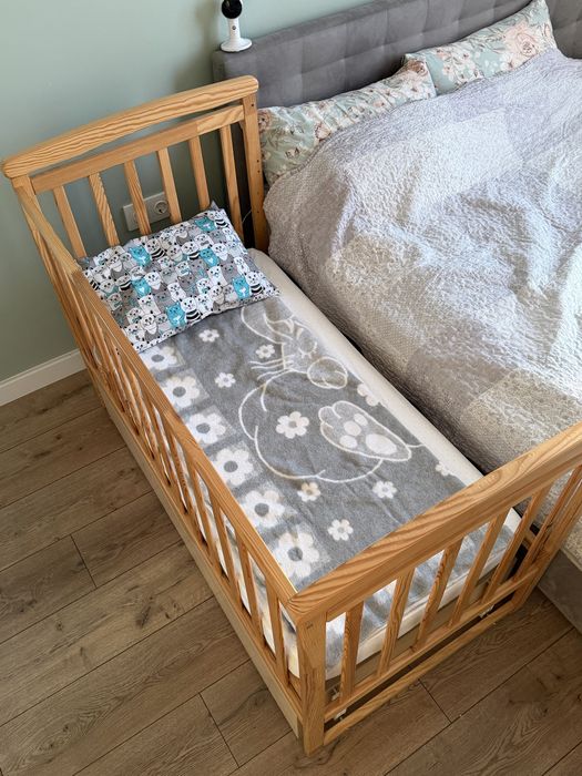 Ліжечко дитяче 120х60 з маятником