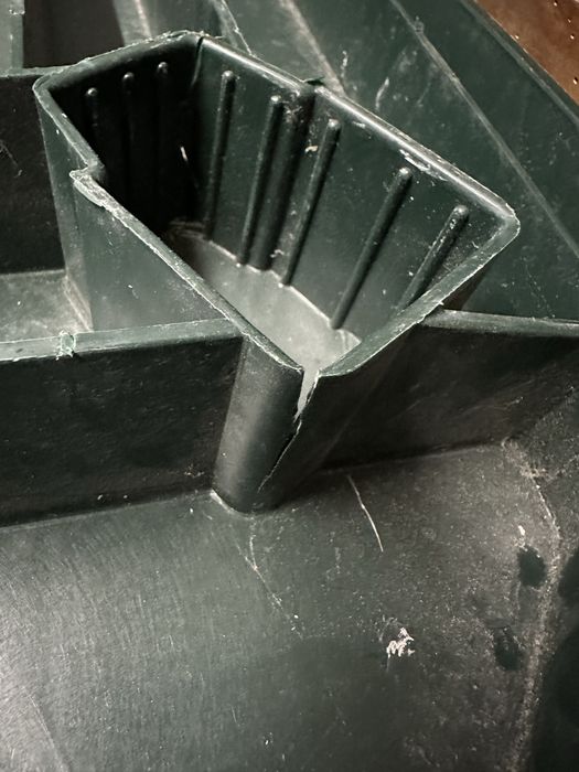Mesa de jardim de plastico