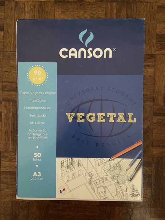 Blocos Desenho, Esquiço, Vegetal Canson / Diário Gráfico Inart