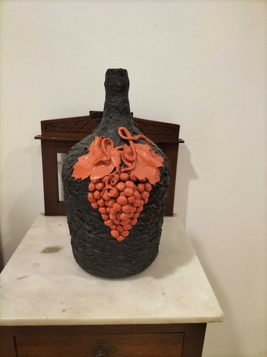 Novo preço-Garrafão decoratvo em vidro