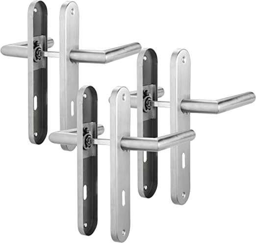 Дверні ручки 3 комплекти AwmnSrman, міжкімнатні двері,Нержавіюча сталь