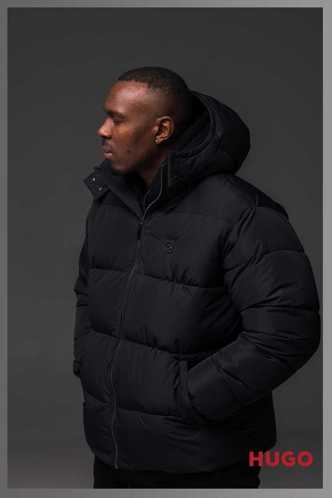 Куртка чоловіча зимова Hugo С50 зимняя, зимний пуховик 2026 S-XL