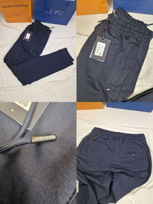 Spodnie dresowe tommy hilfiger nowość męskie outlet premium