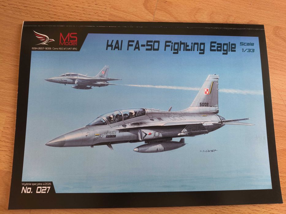 Model kartonowy - Answer MSModel 027 - KAI FA-50 Fighting Eagle