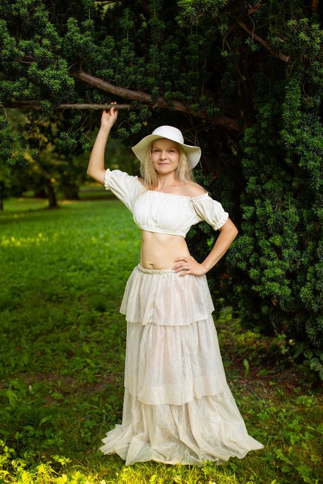 Zestaw top+spódnica do sesji foto, sesja ciążowa / kobieca