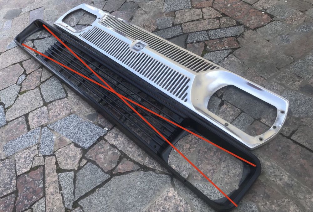 Хром решітка радіатора Иж комби