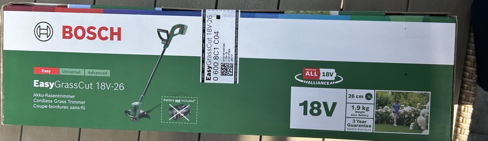 Podkaszarka akumulatorowa Bosch EasyGrassCut 18 V