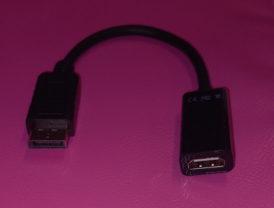 Adapter przejściówka z Display Port VGA DP HDMI i DVI hdmi Ciechocinek