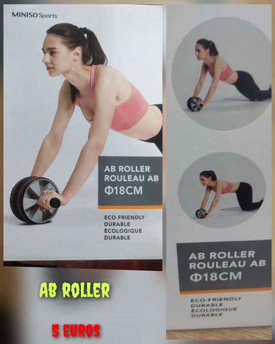 AB roller exercício