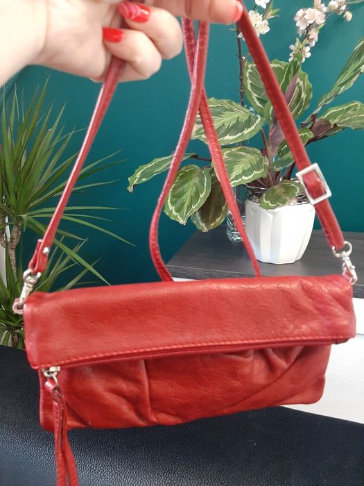 Oryginalna skórzana torba Genuine Leather skóra naturalna