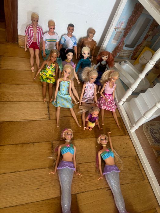 Domek drewniany dla lalek Barbie kinderkraft Savannah