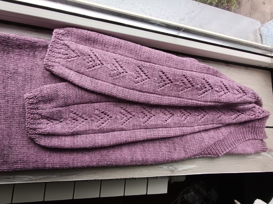 В'язане осіннє/зимове плаття