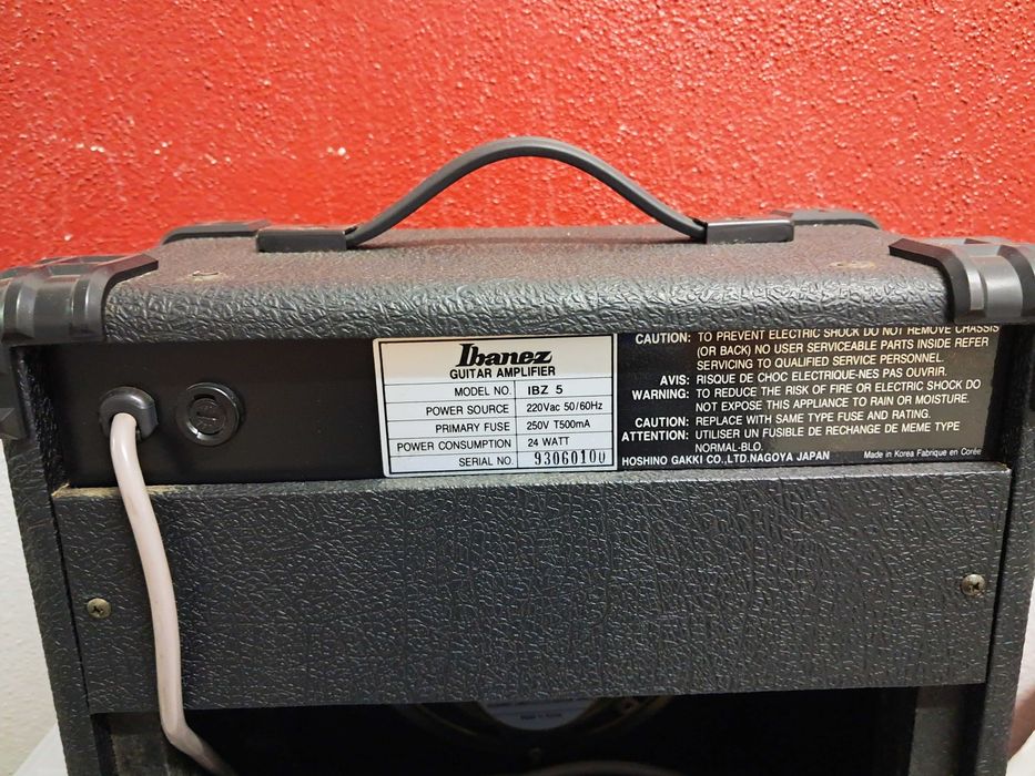 Amplificador de guitarra Ibanez IBZ5 EXCELENTE ESTADO