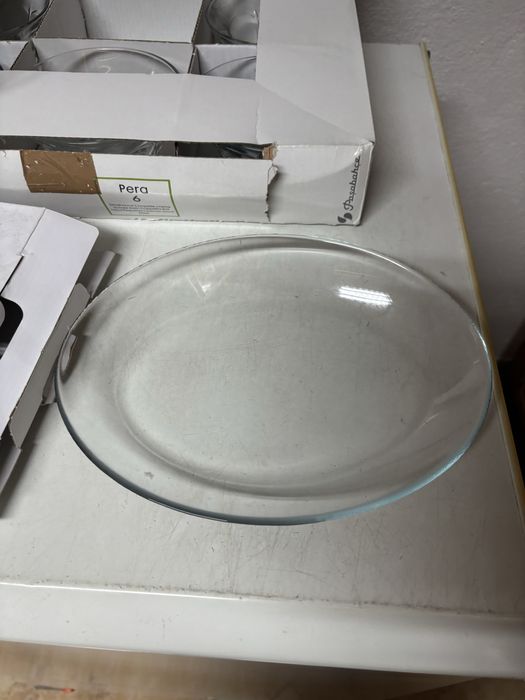 Varias pecas de loica tudo com caixa e novo