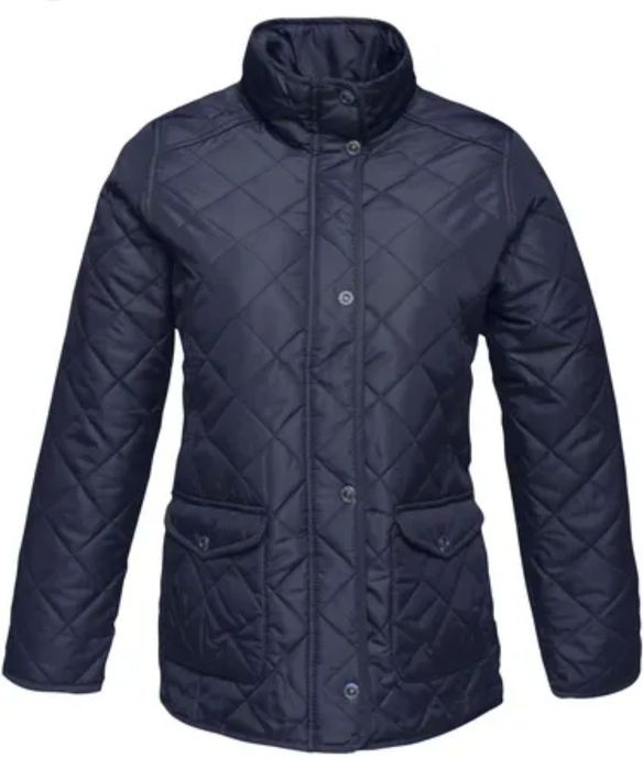 Kurtka Regatta r. 18 / 44 / XXL ocieplana pikowana granatowa