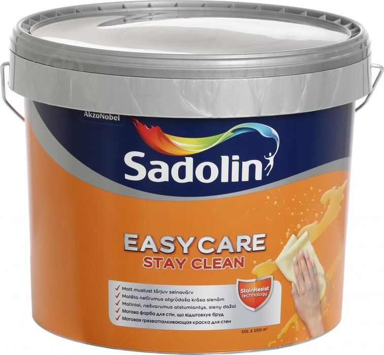Фарба Садолін Bindo7 10л Sadolin миюча