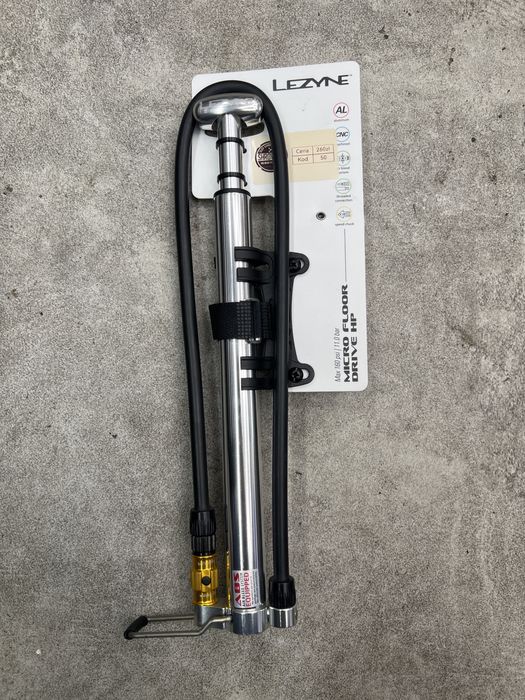 Nowa pompka  rowerowa Lezyne micro floor hp paragon/faktura