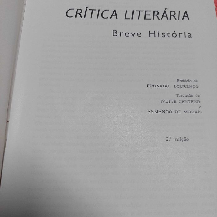 Crítica literária - breve história